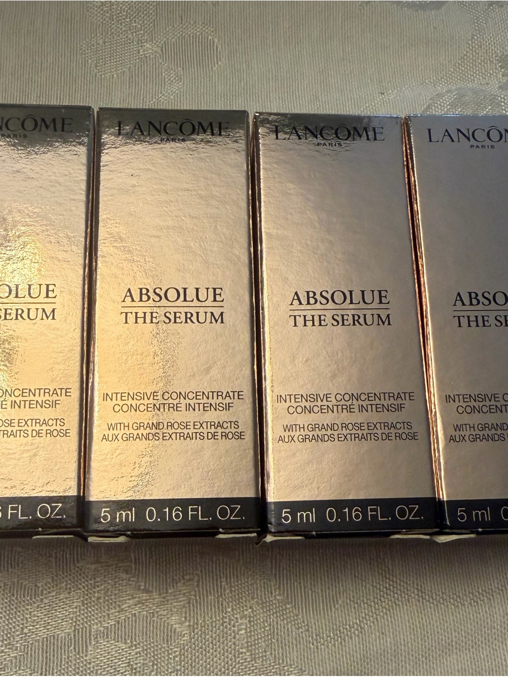 Set of 4 Lancôme Absolue The Serum